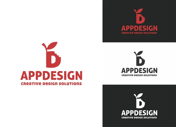 App λογότυπο σχεδιασμό — Διανυσματικό Αρχείο
