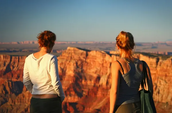 Sledovat grand canyon — Stock fotografie