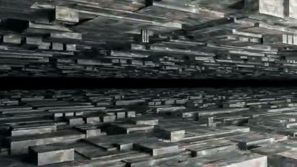 Abstraktní futuristické pozadí — Stock video