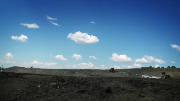 Open pit time lapse — Stock Video