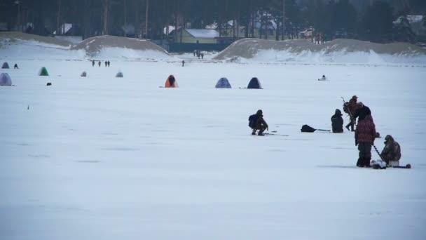 Pêche sur glace — Video