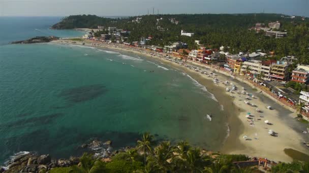 Sul da Índia praia — Vídeo de Stock