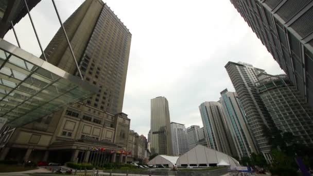 ? ity?? Panorama, Kuala Lumpur, Malajsie — Stock video