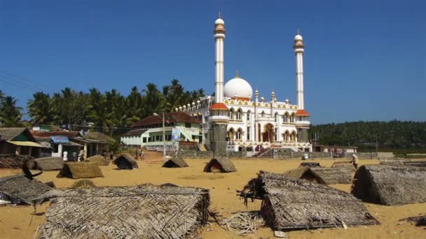 Індійська мечеть — стокове відео