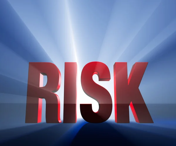 Grote, gewaagde risico — Stockfoto