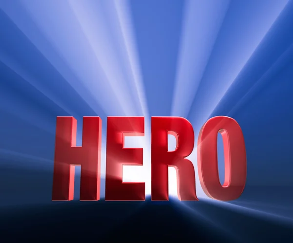 Bold Hero — Stock Photo, Image