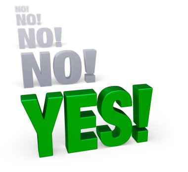 Getting to Yes! clipart