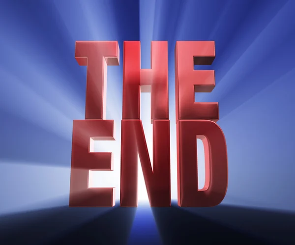 The End — Stock Photo, Image