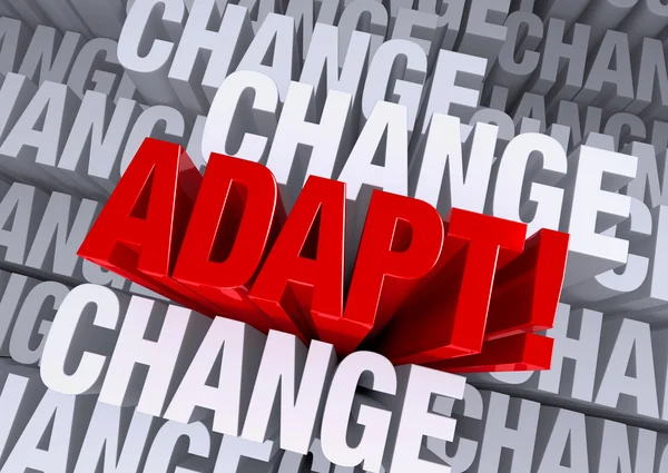Adapt When Surrounded By Change — Stock Photo, Image