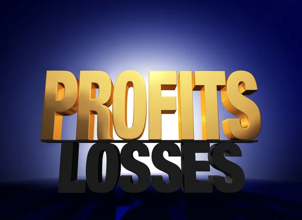 Profits Vanquish Losses — Stock Photo, Image