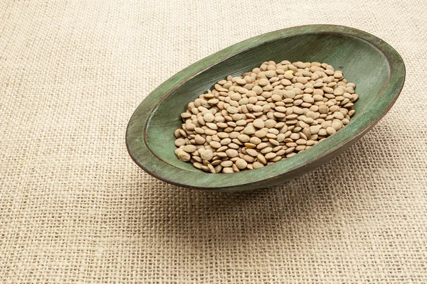 Green lentils — Stock Photo, Image