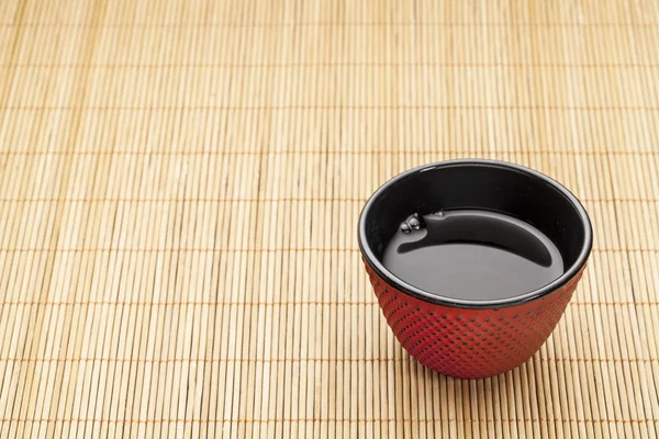 Japoński filiżankę herbaty — Zdjęcie stockowe