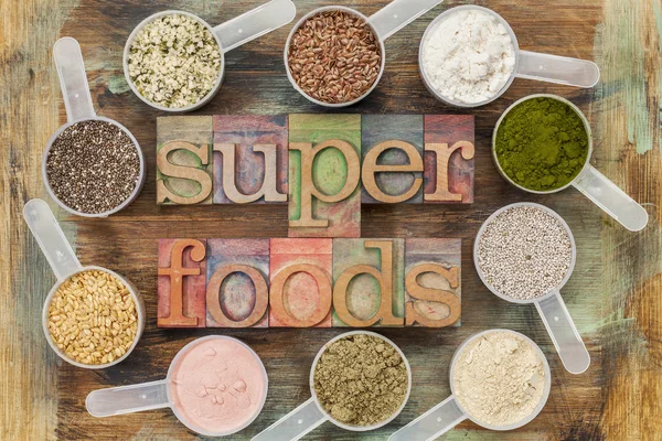 Superfoods — Stock fotografie