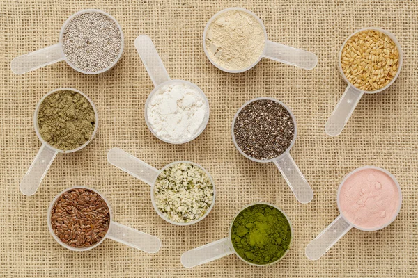 Scoops of superfood Stock Image