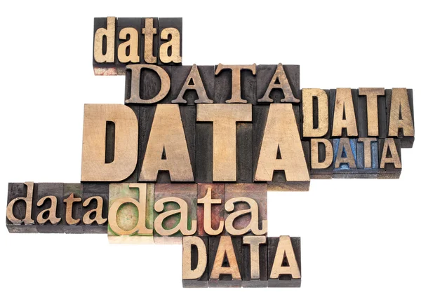 Data word abstract — Stock Photo, Image