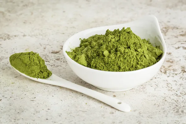 Moringa leaf powder — Stock Photo, Image