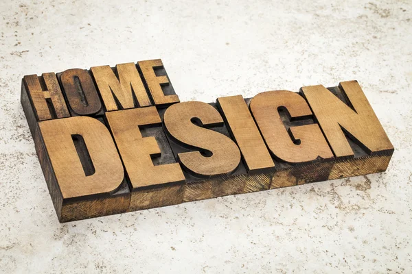 home design in wood type