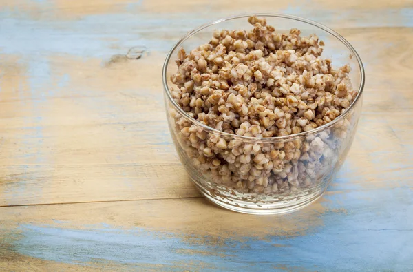 Buckwheat kasha cooked — Stock Photo, Image