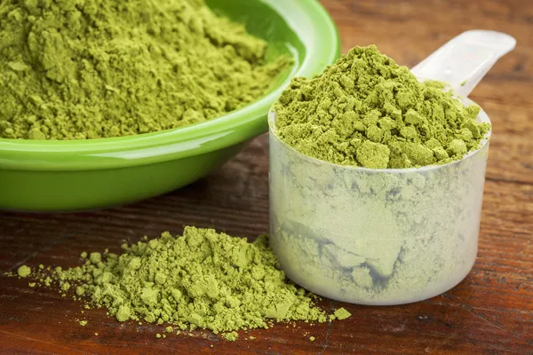 Moringa leaf powder — Stock Photo, Image