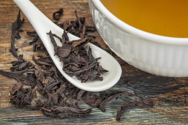 Oolong black tea — Stock Photo, Image