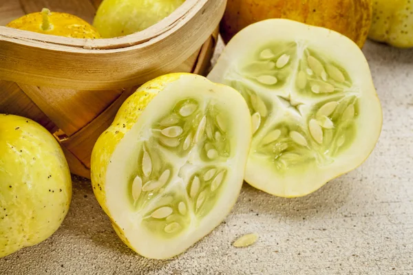 Lemon cucumbers — Stock Photo, Image