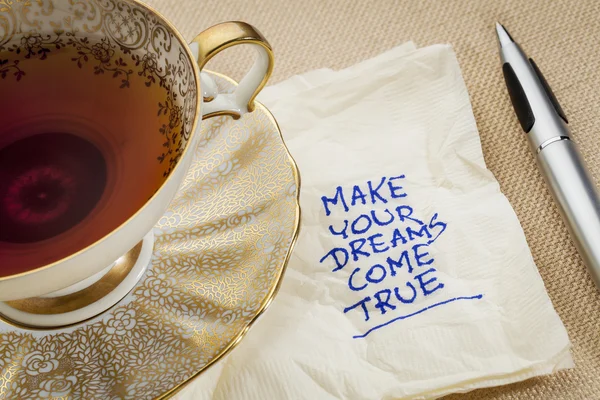 Make your dreams come true — Stock Photo, Image