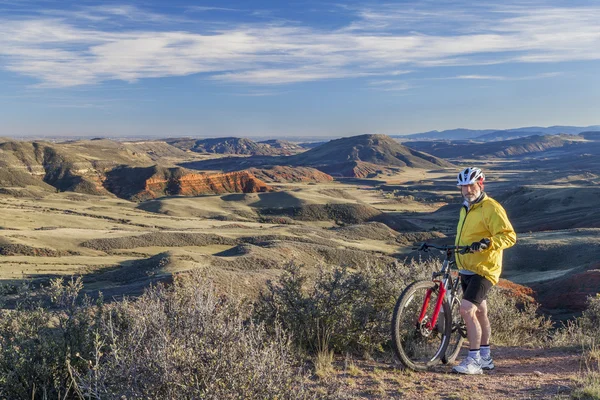 Mountainbiken im Colorado — Stockfoto
