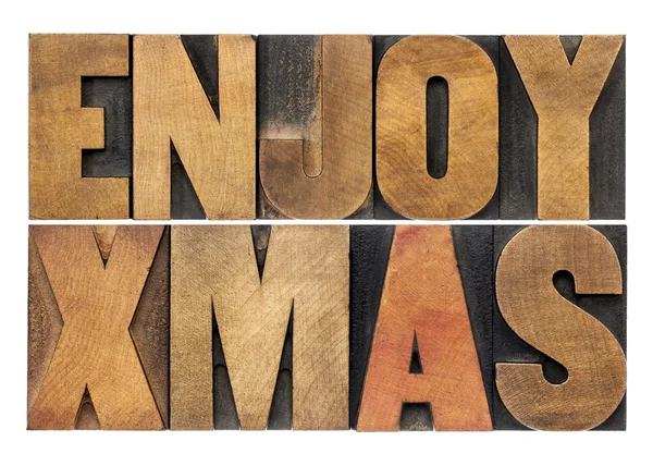 Enjoy xmas (christmas) — Stock Photo, Image