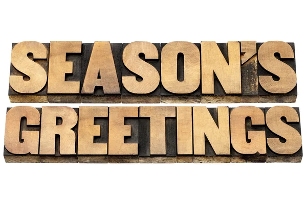 Season greetings — Stock Photo, Image