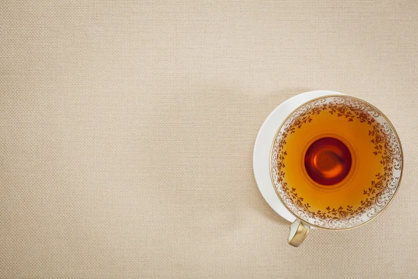 Antique cup of tea — Stock Photo, Image