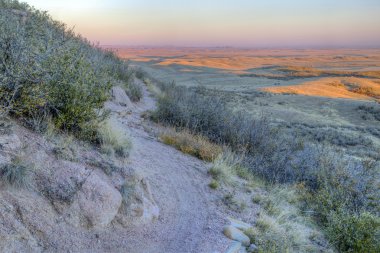 singletrack bisiklet yolu ve kır