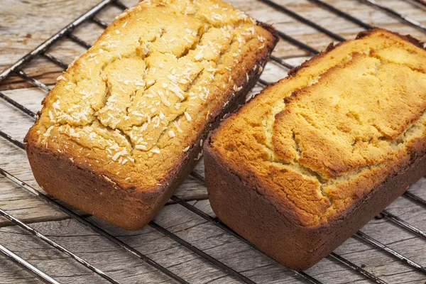 Pan de coco recién horneado — Foto de Stock