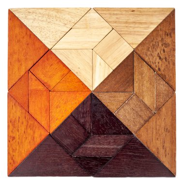ahşap tangram Meydanı