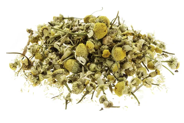 Dry chamomile herb — Stock Photo, Image