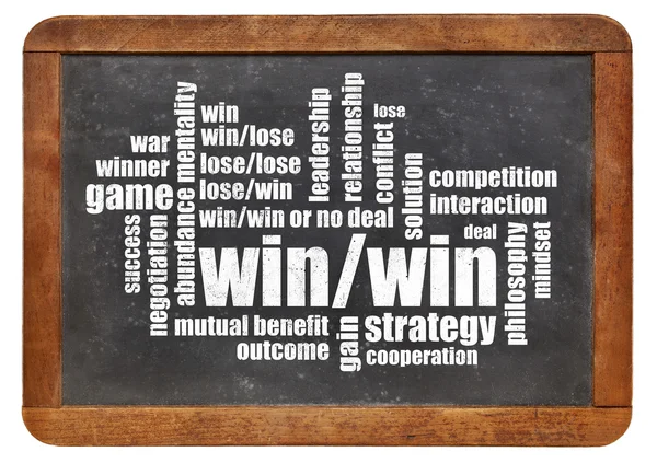 Win-win strategy — Stock Photo, Image