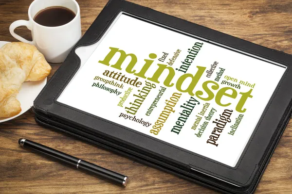 Mindset word cloud — Stock Photo, Image