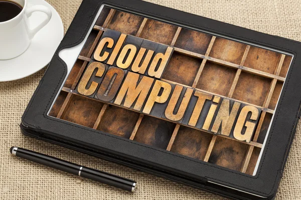 Cloud computing — Stock fotografie