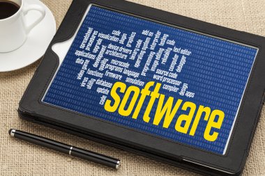 bilgisayar yazılım kelime bulutu