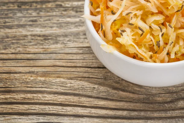 Sauerkraut salad — Stock Photo, Image