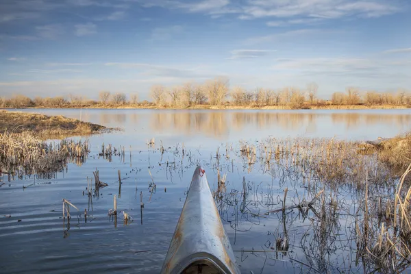 Start paddling säsong — Stockfoto