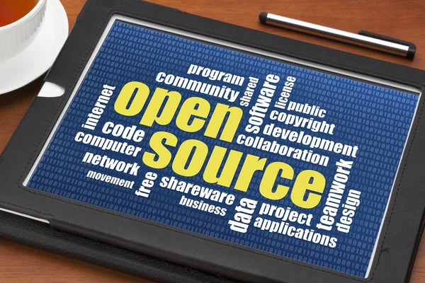 Nube parola opensource — Foto Stock