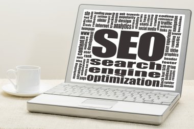 search engine optimization - SEO clipart