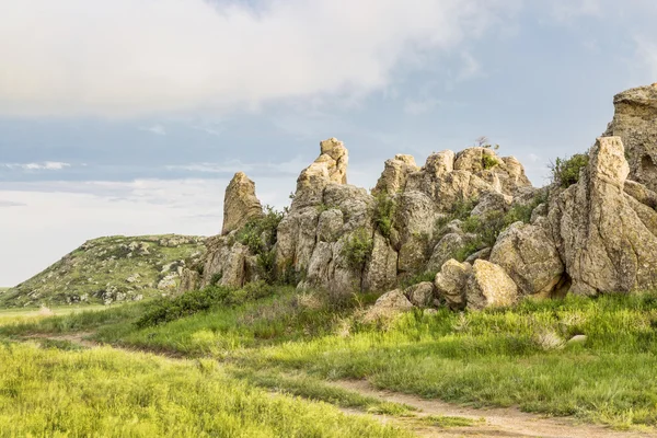 Natural Fort in a prairie — Stock Photo, Image