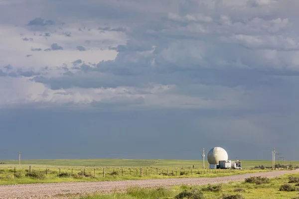 Weather research radar — Stock Photo, Image