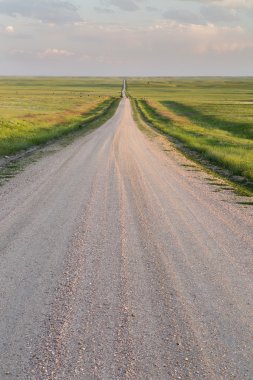 colorado Prairie kırsal yol