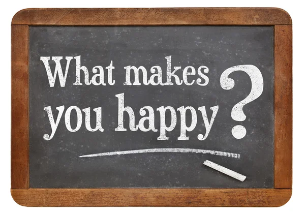 Was dich glücklich macht — Stockfoto