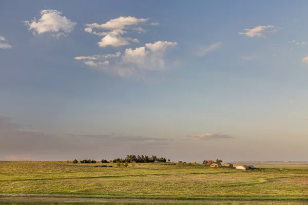 科罗拉多州的农田和草原 — 图库照片