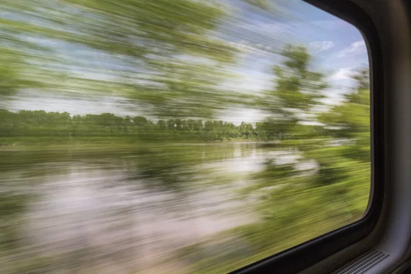 Rozmazané abstraktní krajina — Stock fotografie