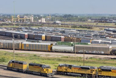 Union pacific bailey demiryolu yard
