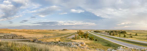 Kuzey colorado prairie panorama — Stok fotoğraf